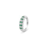 Ringe Breil Dame Bl masterbliss gran cabaret in Weißgold Smeraldo 0.50 Ct 20111653 - 20111653